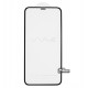 Защитное стекло для iPhone Xr, iPhone 11, WAVE Dust-Proof, черное