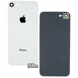 Задня панель корпусу для iPhone 8, білий колір, зі склом камери Задня панель корпусу для iPhone 8, білий колір, зі склом камери