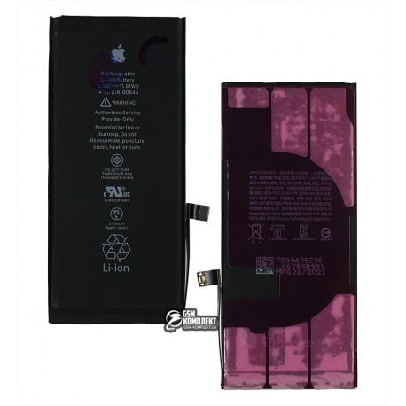 Акумулятор для Apple iPhone 11, Li-ion, 3,83 В, 3110 мАч, # 616-00644