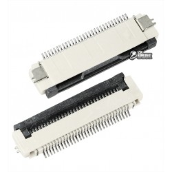 Роз'єм FPC / FFC, крок 0,5 мм, 30 pin, вертикальний Роз'єм FPC / FFC, крок 0,5 мм, 30 pin, вертикальний