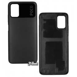 Задняя панель корпуса для Xiaomi Poco M3, черный