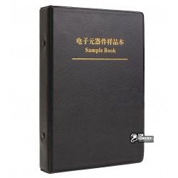 Книга з набором SMD конденсаторів 0805, 105 видів по 25шт