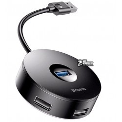 USB-хаб Baseus Round Box USB на USB3.0 и 3USB2.0, 1 метр (cahub-u01)