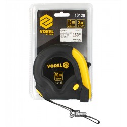 Рулетка вимірювальна Vorel 10129 10м / 25мм