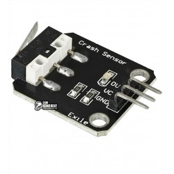 Датчик перешкод на базі кінцевого мікроперемикача