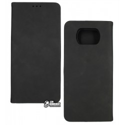Чохол для Xiaomi Poco X3, Poco X3 NFC, Poco X3 Pro, WAVE Flip Case, книжка, чорний