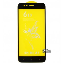 Защитное стекло для Xiaomi Mi 5X, Xiaomi Mi A1, (Mi5x, MiA1) 0,26 мм 9H, 2.5D, Full Glue, 3D, черное Защитное стекло для Xiaomi Mi 5X, Xiaomi Mi A1, (Mi5x, MiA1) 0,26 мм 9H, 2.5D, Full Glue, 3D, черное