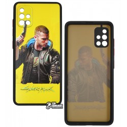 Чехол для Samsung A515 Galaxy A51, Game Heroes Case, пластик-силикон, cyberpunk Чехол для Samsung A515 Galaxy A51, Game Heroes Case, пластик-силикон, cyberpunk