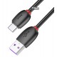 Кабель Baseus Purple Loop HW USB For Type-C 40W 1m / Black