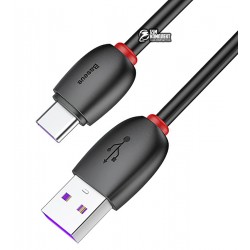 Кабель Baseus Purple Loop HW USB For Type-C 40W 1m / Black