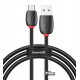 Кабель Baseus Purple Loop HW USB For Type-C 40W 1m / Black