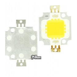 Светодиод 10 Ватт 600-700лм, теплый белый