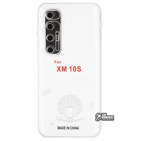 Чехол для Xiaomi Mi 10S, KST, силикон, прозрачный