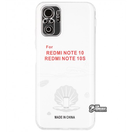 Чехол для Xiaom Redmi Note10, Redmi Note10S, KST, силикон, прозрачный
