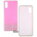 Чохол для Samsung A022 Galaxy A02, Metal Dust, силіконовий, рожевий