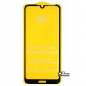 Защитное стекло для Motorola E6S, XT2053, 2.5D, Full Glue, черное