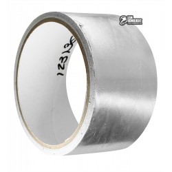 Алюминиевая фольга на клейкой основе 45мм на 10 м