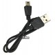 Кабель Mini-USB - USB, 0.4 метра, чорний (USB Motorola L7 / V3 With Line to Charge)