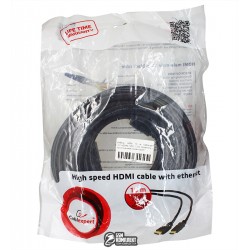 Кабель HDMI 10 м Cablexpert (CC-HDMI4-10M) V.2.0, папа/папа, з позолоченими коннектором