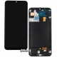 Дисплей Samsung A505 Galaxy A50, A505F/DS Galaxy A50, черный, с тачскрином, с рамкой, (OLED), High Copy