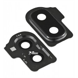 Скло камери для Samsung A205F / DS Galaxy A20, чорний