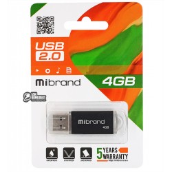 Флешка 4 Gb Mibrand Cougar Flash Drive