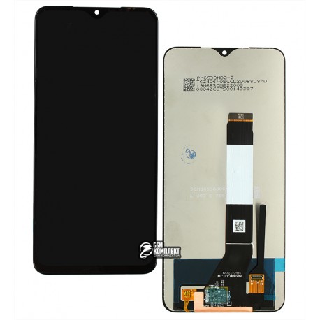 Дисплей для Xiaomi Poco M3, Redmi 9T, черный, с тачскрином, оригинал (PRC)