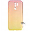 Чохол для Xiaomi Redmi 9, Gradient Design, силиконовый ультратонкий, red/yellow