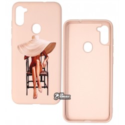Чохол для Samsung A115, M115 Galaxy A11, M11, ART Lady with Hat, силіконовий Чохол для Samsung A115, M115 Galaxy A11, M11, ART Lady with Hat, силіконовий