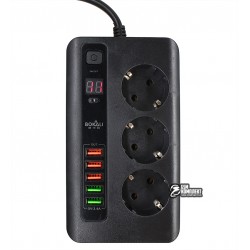 Подовжувач мережевий BokaLI BKL-04, 2м