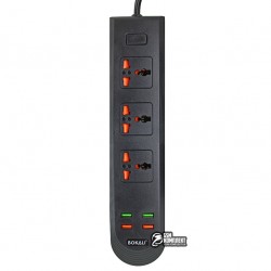 Удлинитель BokaLI BKL-08 Universal 3 plug (EU,2M)