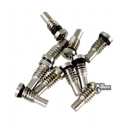 Шурупи для iPhone 8, iPhone 8 Plus, білий, 10 шт., Зовнішні Шурупи для iPhone 8, iPhone 8 Plus, білий, 10 шт., Зовнішні