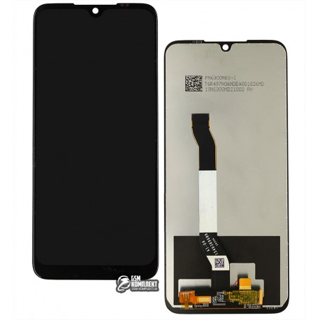 Дисплей Xiaomi Redmi Note 8T, чорний, з тачскріном, (без логотипу), оригінал (PRC), self-welded, M1908C3XG