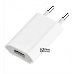 Зарядное устройство для мобильных телефонов Apple iPhone 2G, iPhone 3G, iPhone 3GS, iPhone 4, iPhone 4S, iPhone 5; MP3-плееров Apple iPod Mini 1G, iPod Nano 3G, iPod Nano 4G, iPod Photo 4G, iPod Touch 1G, iPod Touch 2G, iPod Touch 3G, iPod Touch 4G, iPod