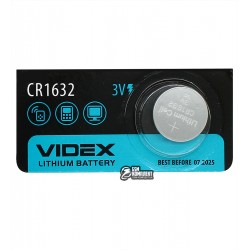 Батарейка CR1632 Videx, 1шт. Батарейка CR1632 Videx, 1шт.