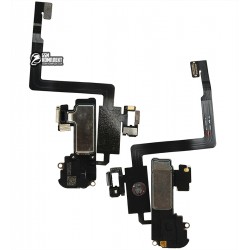 Шлейф для iPhone 11 Pro Max, датчика приближения, с динамиком, High Copy Шлейф для iPhone 11 Pro Max, датчика приближения, с динамиком, High Copy