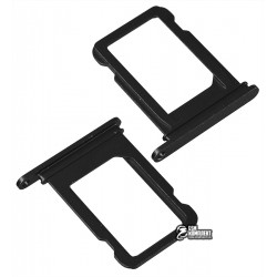 Держатель SIM-карты для Apple iPhone 12 mini, черный Держатель SIM-карты для Apple iPhone 12 mini, черный
