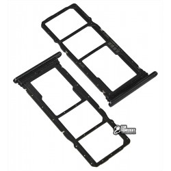 Тримач SIM-карти для Huawei P40 Lite E, чорний Тримач SIM-карти для Huawei P40 Lite E, чорний