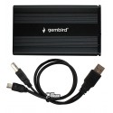 Карман зовнішній 2.5 Gembird EE2-U2S-5 USB 2.0, чорний