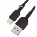 Кабель Type-C - USB, Hoco X20 Flash charged, 3 метра, черный