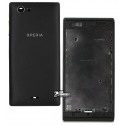 Корпус для Sony ST26i Xperia J, черный
