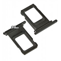 Держатель SIM-карты для iPhone XS Max, черный, single sim Держатель SIM-карты для iPhone XS Max, черный, single sim