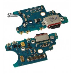 Шлейф для Samsung G980 Galaxy S20, G981 Galaxy S20 5G, коннектора зарядки, з мікрофоном, (плата зарядки), USB тип-C Шлейф для Samsung G980 Galaxy S20, G981 Galaxy S20 5G, коннектора зарядки, з мікрофоном, (плата зарядки), USB тип-C