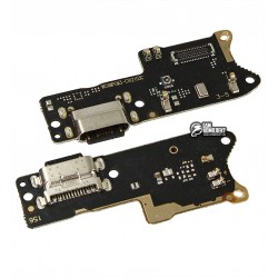 Шлейф для Xiaomi Poco M3, коннектора зарядки, (плата зарядки), M2010J19CG Шлейф для Xiaomi Poco M3, коннектора зарядки, (плата зарядки), M2010J19CG