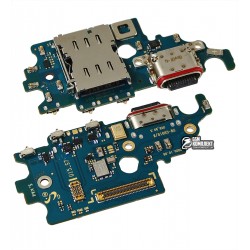 Шлейф для Samsung G991 Galaxy S21 5G, коннектора зарядки, оригинал (PRC), (плата зарядки) Шлейф для Samsung G991 Galaxy S21 5G, коннектора зарядки, оригинал (PRC), (плата зарядки)