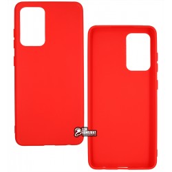 Чехол для Samsung A525 Galaxy A52, TOTO 1mm Matt, силиконовый, красный