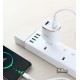 Сетевое зарядное устройство Hoco C60A Prestige 2USB (2.4A + QC3.0), белое