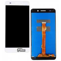 Дисплей для Huawei Y6 II, білий, з сенсорним екранах, High Copy, CAM-L21 Дисплей для Huawei Y6 II, білий, з сенсорним екранах, High Copy, CAM-L21