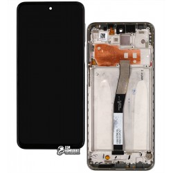Дисплей Xiaomi Redmi Note 9 Pro, Redmi Note 9S, белый, с тачскрином, с рамкой, High quality, M2003J6B2G, M2003J6A1G Дисплей Xiaomi Redmi Note 9 Pro, Redmi Note 9S, белый, с тачскрином, с рамкой, High quality, M2003J6B2G, M2003J6A1G