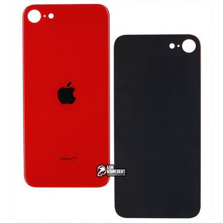 Задня панель корпусу iPhone SE 2020 року, червоний, без зняття рамки камери, big hole